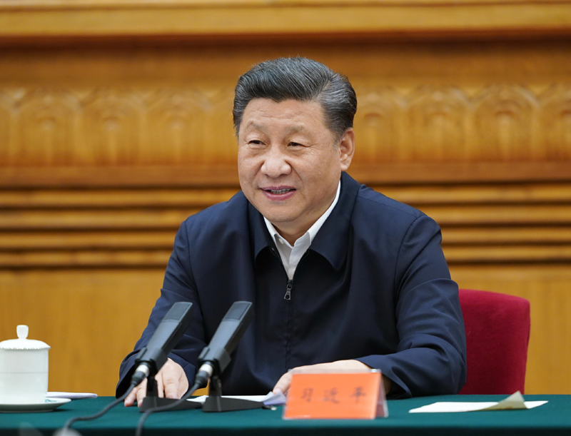 7月21日，中共中央總書記、國(guó)家主席、中央軍委主席習(xí)近平在京主持召開企業(yè)家座談會(huì)并發(fā)表重要講話。新華社記者 岳月偉 攝